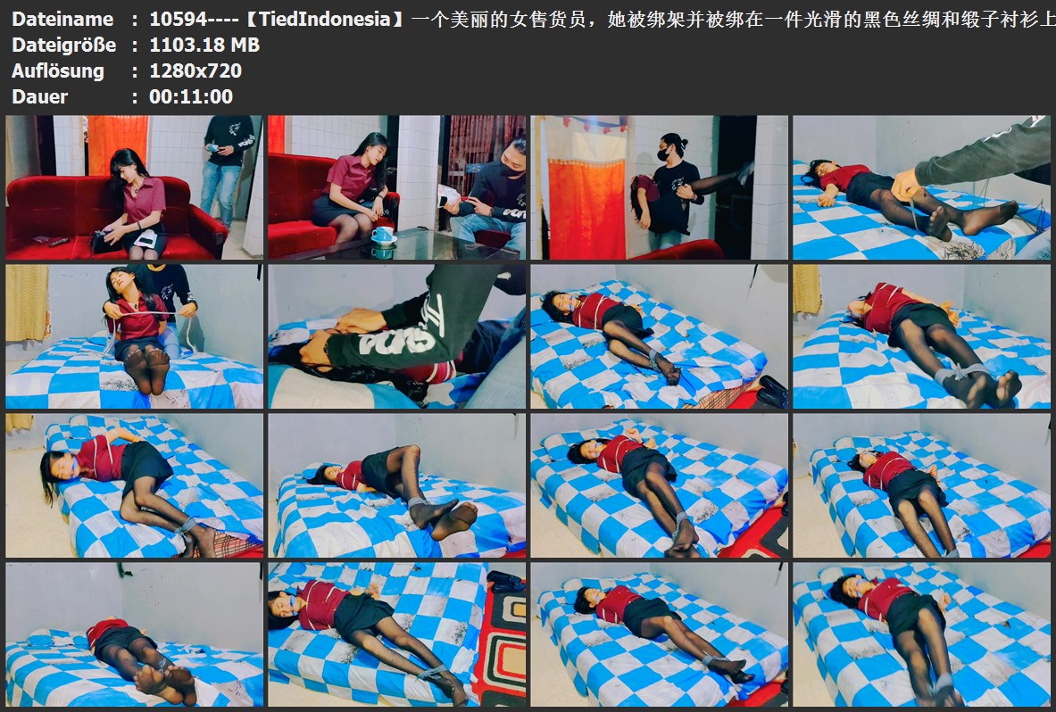 10594----【TiedIndonesia】一个美丽的女售货员，她被绑架并被绑在一件光滑的黑色丝绸.jpg