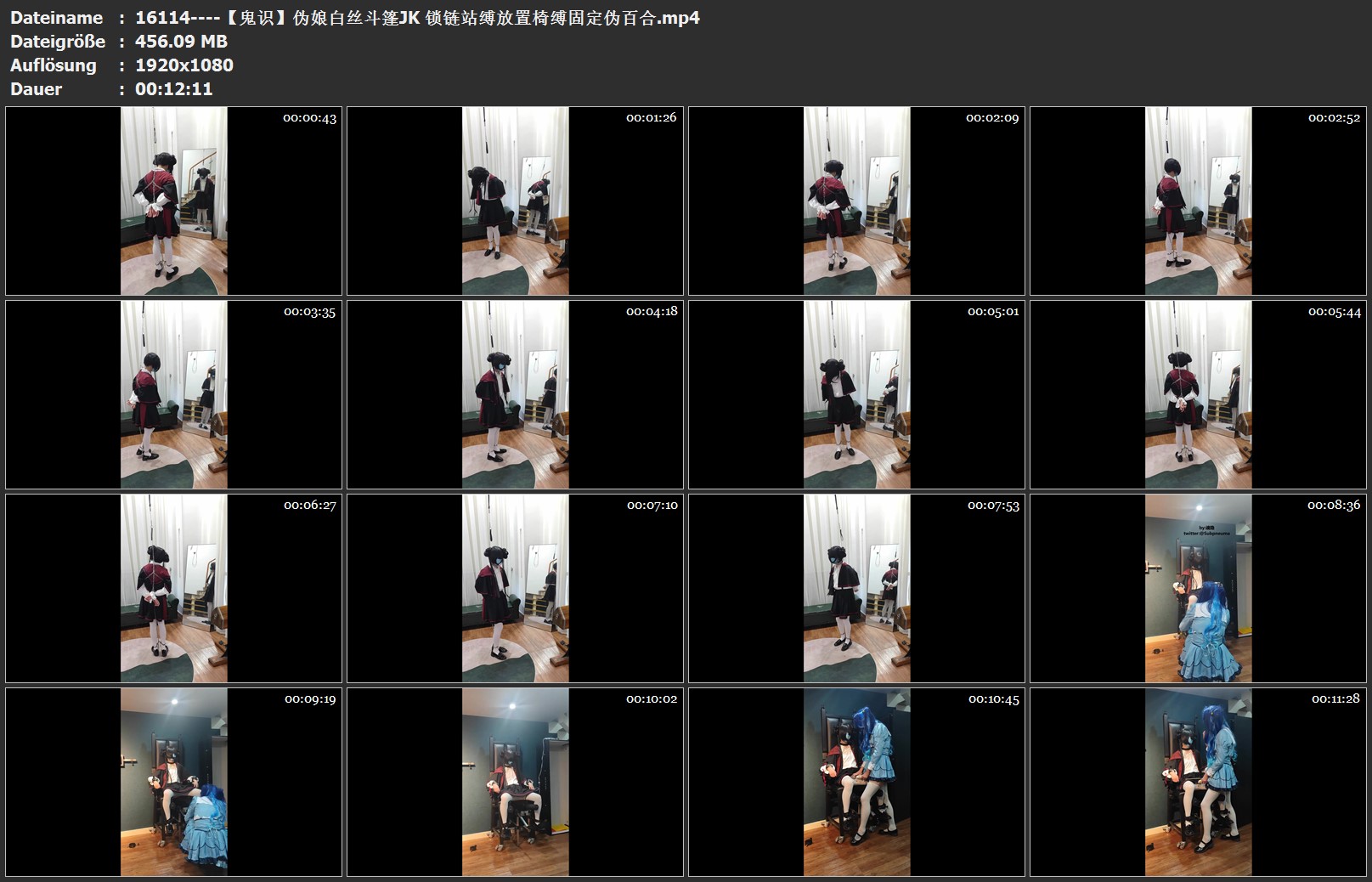 16114----【鬼识】伪娘白丝斗篷JK 锁链站缚放置椅缚固定伪百合.jpg