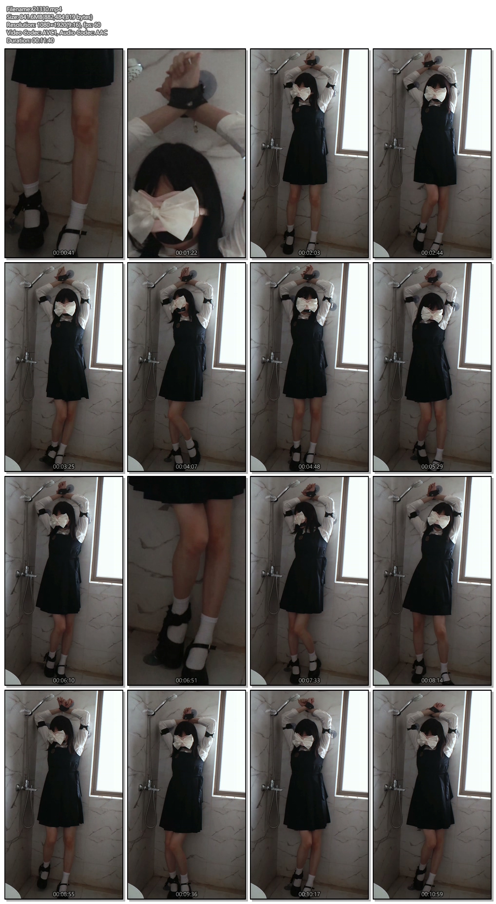 21330----【凉叶子】【挂件叶】浴室中的挣扎挂件.jpg