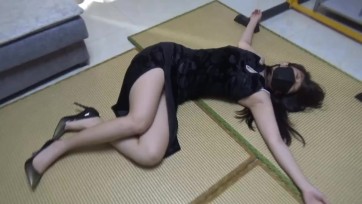 【新月原创】【佳怡】旗袍高跟鞋女特工枪战 换装 包臀裙长筒袜