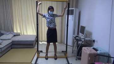 【新月原创】【雨薇】足踝控 被抓脚踝玩JIO的女孩 捆绑镣铐囚禁