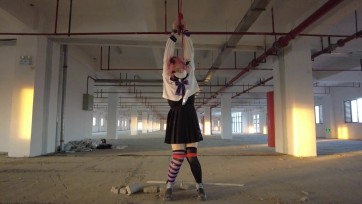 【菅野百合子】jk少女废墟惊魂