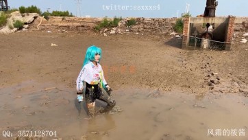 【风霜的筱酱】赛车服初音踩泥