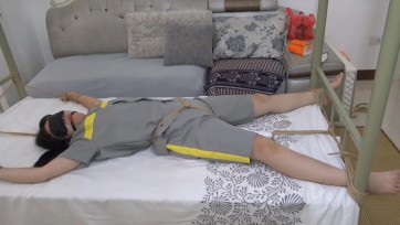 【新月原创】【玉箫】女死囚的临终关怀 大字蒙眼封嘴 裸足棒棒强G