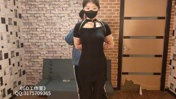【GD工作室】《雪露》新模特雪露五花大绑尝试去开门也去尝试自己去解开绳子 身材很好 柔韧度也不错
