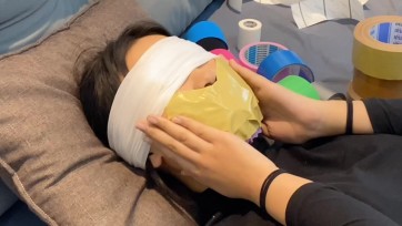 【默示录】【小萌】胶带封嘴的盛宴~13种胶带，严实地封嘴~
