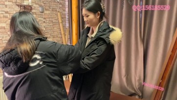 【龙飞绳艺】两个女大学生第一次相互捆绑