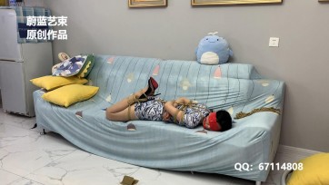 【蔚蓝艺束】舞蹈生柒柒 日式驷马 口球堵嘴 挣扎呻吟