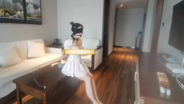 【欢乐谷原创】被骗到酒店捆绑的闺蜜2