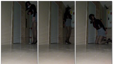 【Sub咔咔】电梯口蒙眼龟甲缚挑战SubM