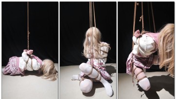 【伊那嵐枫】小枫的jk拘束，麻绳跪缚吊缚