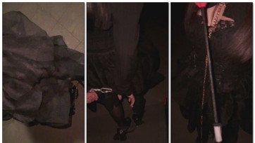 【薏酱】可爱小萝莉户外sp牵引调教