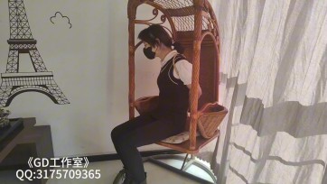 【GD工作室】《雪露》新模特雪露眼睛挺大的 第一个作品绑个欧式后手