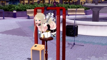 【3D动画】勇者大战魔物娘 伊莉娅丝 公共场合 背手 吊起 榨乳 开口器 奶牛装