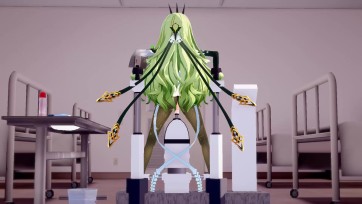 【3D动画】科研狂人梅比乌斯 强制站立 PJ 口球