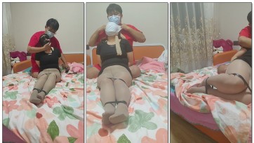 【旺仔原创】窒x晕厥，老婆的第一次窒x晕厥！