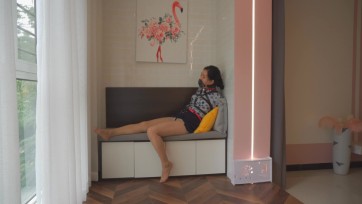 【夜未央】妻奴历险记 空姐体验上门TJ服务 超级精彩 上集 钢枷 单手套 贞操锁 内衣镣铐 户外押解 强行脱裙子