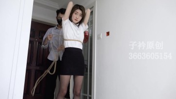 【子衿原创】千千单脚吊口球挠痒