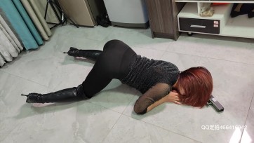 【安然工作室】黑丝女的下场