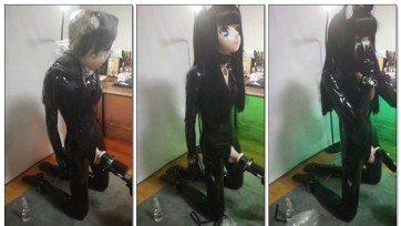 【UCM】kigurumi莱卡胶衣混搭炮机play爽到颤抖