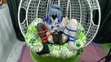 【时生】战败的水月（2），M字开腿缚，电击玩具玩弄