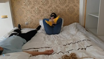 【JS】【诗彤】内衣棉袜团缚/蒙眼/口球堵嘴/TK/放置