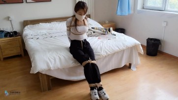 【JS】【青柠】《紧缚封堵3》丝袜堵嘴/捆绑/胶带/口罩/绷带