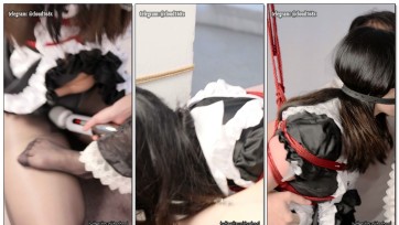 【惩戒学园】女仆战争2 惊天逆转，女女相争，最大赢家竟然是 史上最羞耻口球连缚 双人口球 唾液如瀑 双人连缚 百合调教 女虐女 舔脚恋足 少女人妻