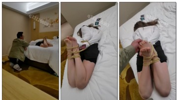 【欢乐谷原创】素人捆绑之强行捆绑幼师