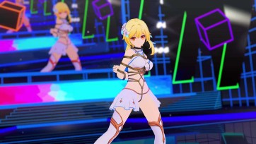 【3D动画】荧穿着泳衣被绑在枫丹剧院