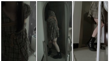 【凉叶子】被绑在门边的挂件叶子与挂件TD