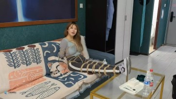 【JS】【丁诗妮】五花大绑/全身紧密束缚/股绳