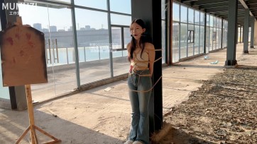 【MUMUZI】下午茶时间～看你一抖一抖的样子就知道很满足/女调女/户外/股绳/控制/筋膜枪/束胸/蛋蛋/放置/电击/口枷/口水