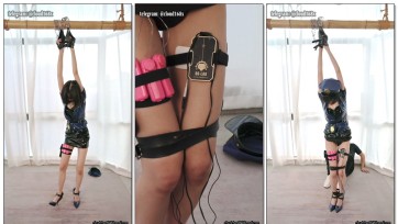 【惩戒学园】惩戒女J下 皮衣女J 强制高跟 高跟绿豆磨脚 罚站调教  郊狼电击 强制自卫 SP 强高 三重膏潮