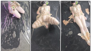 【哈曼哈w】原神纳西妲65厘米g塞，湿身捆绑真空床禁锢，时长一个半小时