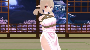 【3D动画】束缚可莉和全包姐姐