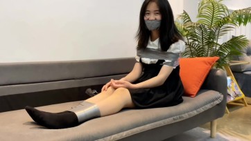 【默示录】新模小艾，第一次尝试胶带捆绑~