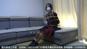 【新月原创】【荷露】JK不良少女 咖色肉丝 小皮靴 挣扎扭动