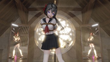 【3D动画】镜子的使用方式 强制站立 背手拘束 开口器 TD