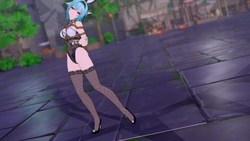 【3D动画】【3D原神拘束】优菈兔女郎装龟甲缚