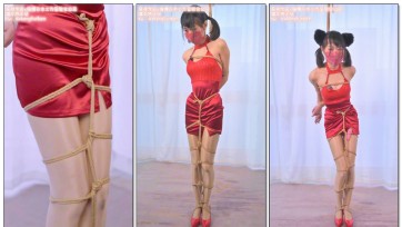 【惩戒学园】猫耳小红娘直臂紧缚 （上）