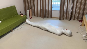 【黑魔法师】全包挣脱体验，虽然成功大半但是最后的一点拘束还是没有被突破