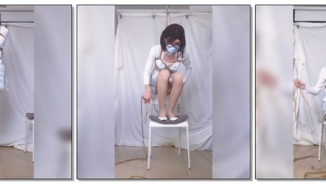 【ropechacha茶茶】【自吊缚】【肉丝】【强制】【原声】超短碎花裙配肉丝白鞋，冲鸭！