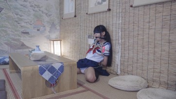 【冷与贝】捆绑调教JK美少女