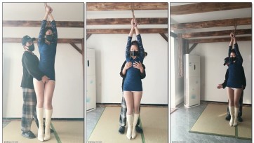 【御仙工作室】蓝色少妇（SP 揉胸 虐足 窒x ）