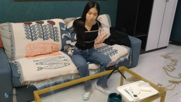 【JS】【流星客】黑衣少女的直臂捆绑体验