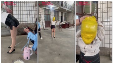 【媚娘工作室】直臂灌肠喷射