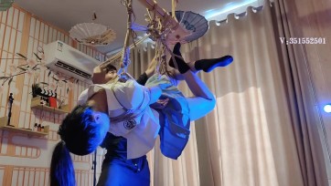 【一绳所爱】空老师的绳艺即兴表演