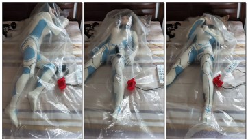 【散樱樱樱】第一次战斗服真空袋play