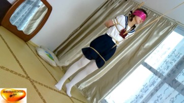 【绳舞飞扬】越越心跳的-户外行走.本期越越由来工作室体验了紧缚，安排股绳吊踮脚拉动、股绳遥控蛋蛋紧缚户外行走、挑战与一群人挤电梯，电梯中耳闻蛋蛋震动声